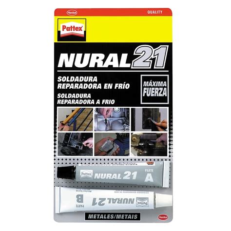 Soldadura metálica en frío NURAL 21 22 ml PATTEX